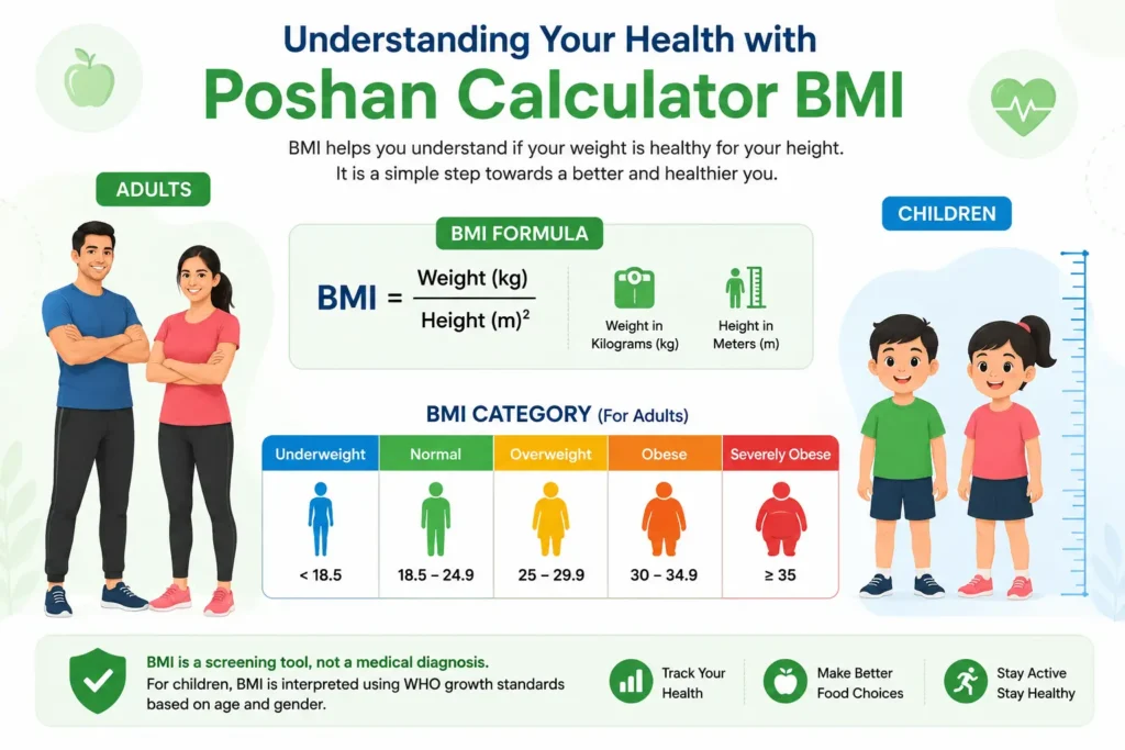Poshan calculator BMI