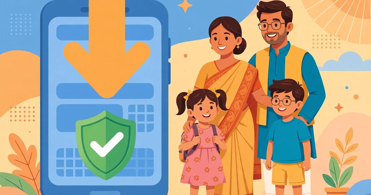Download Poshan Tracker App Safely — official guide illustration with verified download